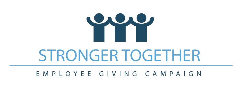 employee giving banner